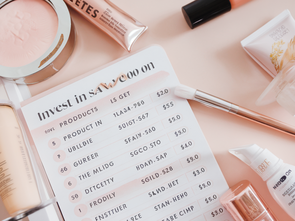 Cómo planificar un presupuesto de belleza inteligente: productos donde invertir y donde ahorrar