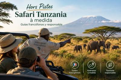 Hors Pistes: safari tanzania a medida, guías francófonos y responsable